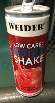 Low Carb Protein Shake Strawberry Flavour Weider Body Shaper Ml