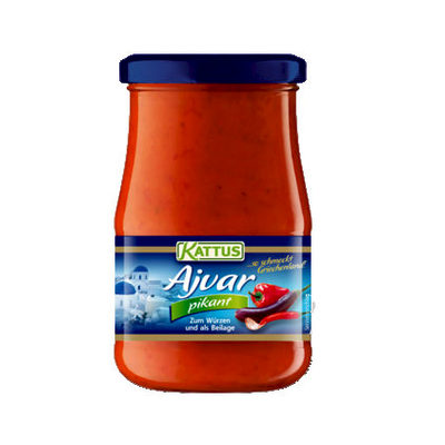 Ajvar Pikant  – Kattus – 330g