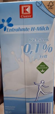 Entrahmte H-Milch – K-Classic – 1 l