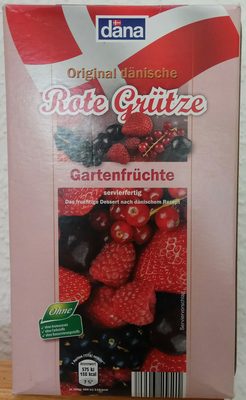 Rote Grütze Gartenfrüchte – dana – 1 kg