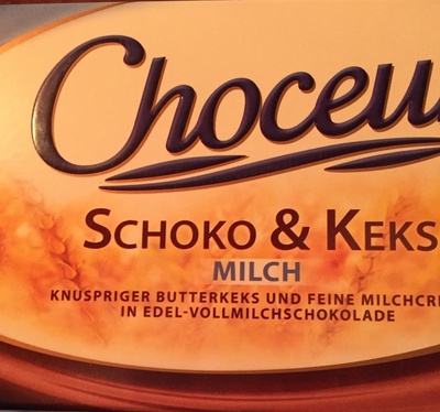 Schoko & Keks Milch – Choceur – 300 g