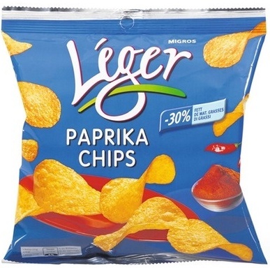 Paprika Chips – Léger,Migros – 75 g