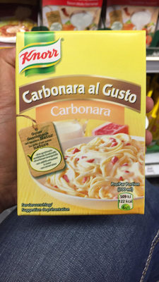 CARBONARA AL GUSTO – Knorr – 370 ml